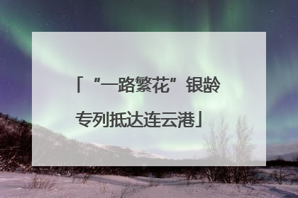“一路繁花”银龄专列抵达连云港