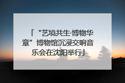 “艺境共生·博物华章”博物馆沉浸交响音乐会在沈阳举行