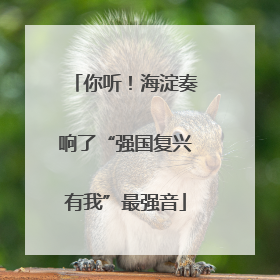你听！海淀奏响了“强国复兴有我”最强音