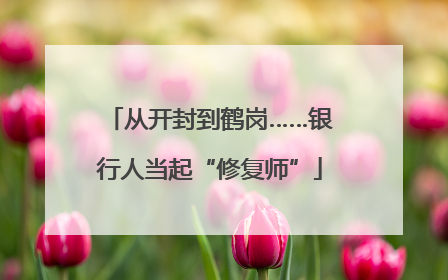 从开封到鹤岗……银行人当起“修复师”