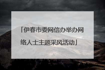伊春市委网信办举办网络人士主题采风活动