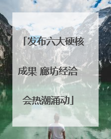 发布六大硬核成果 廊坊经洽会热潮涌动