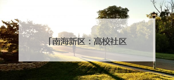 南海新区：高校社区开展中外文化交流