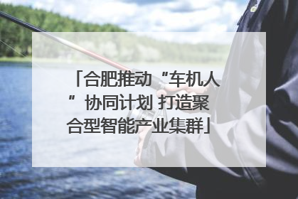 合肥推动“车机人”协同计划 打造聚合型智能产业集群