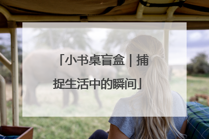 小书桌盲盒｜捕捉生活中的瞬间