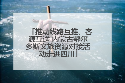 推动线路互推、客源互送 内蒙古鄂尔多斯文旅资源对接活动走进四川