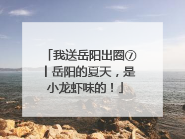 我送岳阳出圈⑦丨岳阳的夏天，是小龙虾味的！