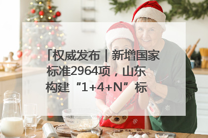 权威发布｜新增国家标准2964项，山东构建“1+4+N”标准化创新发展新格局
