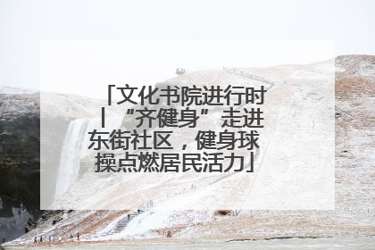 文化书院进行时丨“齐健身”走进东街社区，健身球操点燃居民活力