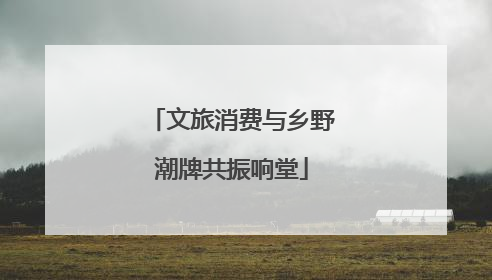 文旅消费与乡野潮牌共振响堂