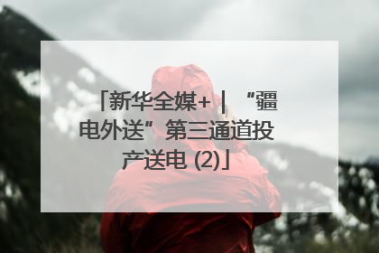 新华全媒+｜“疆电外送”第三通道投产送电 (2)