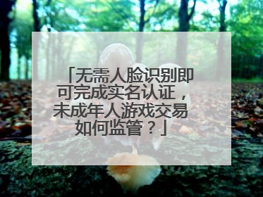 无需人脸识别即可完成实名认证，未成年人游戏交易如何监管？