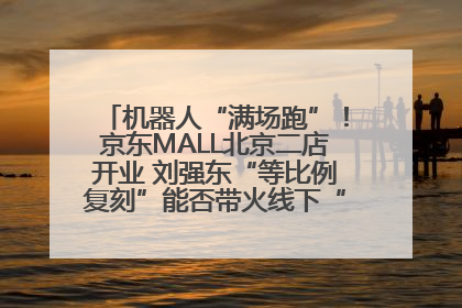 机器人“满场跑”！京东MALL北京二店开业 刘强东“等比例复刻”能否带火线下“618”？