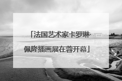 法国艺术家卡罗琳·佩隆插画展在蓉开幕