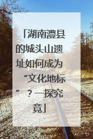 湖南澧县的城头山遗址如何成为“文化地标”？一探究竟
