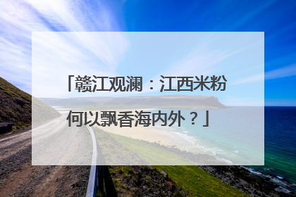 赣江观澜：江西米粉何以飘香海内外？