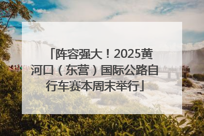 阵容强大！2025黄河口（东营）国际公路自行车赛本周末举行
