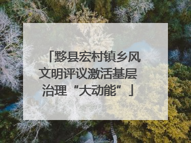 黟县宏村镇乡风文明评议激活基层治理“大动能”
