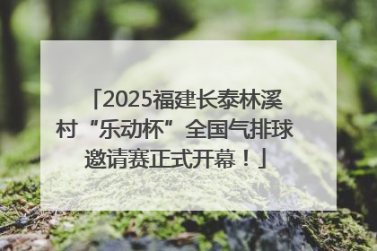2025福建长泰林溪村“乐动杯”全国气排球邀请赛正式开幕！