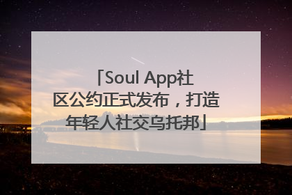Soul App社区公约正式发布，打造年轻人社交乌托邦